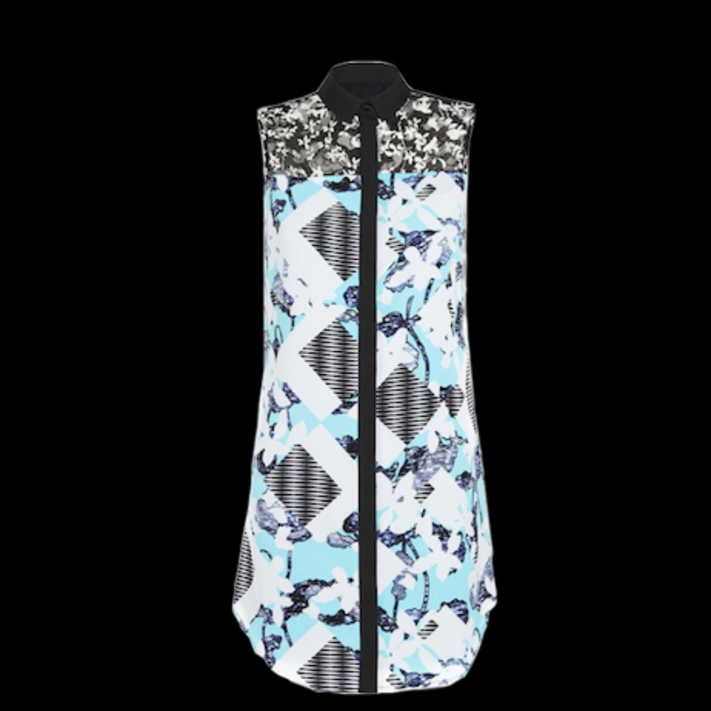 Peter Pilotto Target Sleeveless Tunic Dress XL